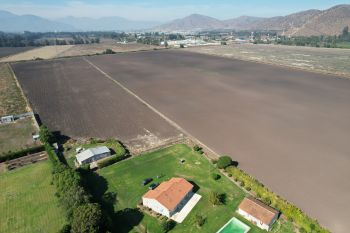 Parcela 35 H&aacute; Melipilla Camino Las Flores con Autopista El Sol Riego especial cultivos
